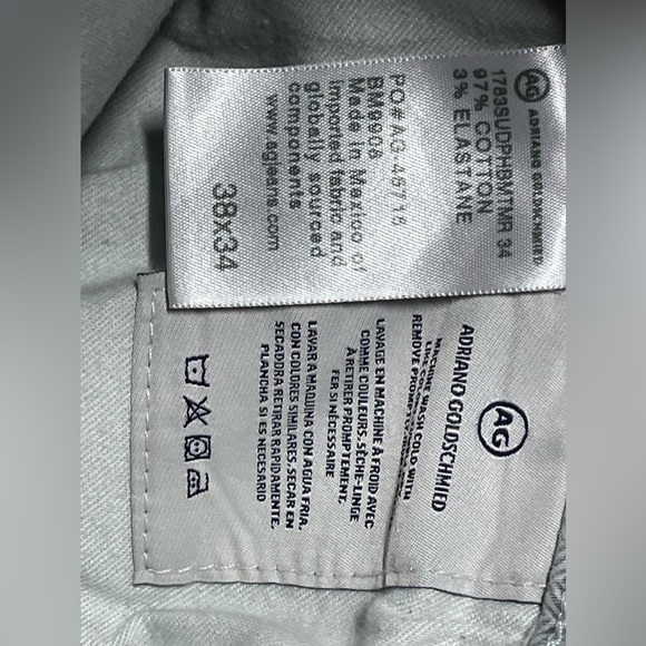 Grey premium designer Adriano Goldschmied jeans -Tellis Cloud soft - Picture 4 of 5